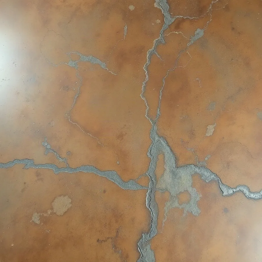 Stained concrete finish in Augusta, GA