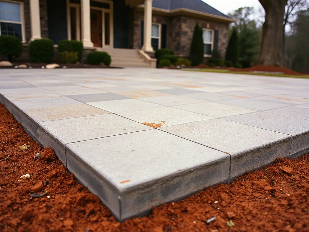 Ashlar Slate Stamped Concrete in Augusta, GA