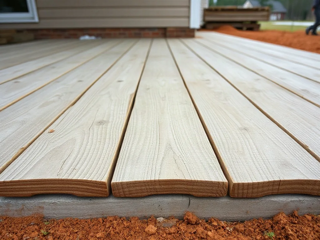 Wood Plank Stamped Concrete in Augusta, GA